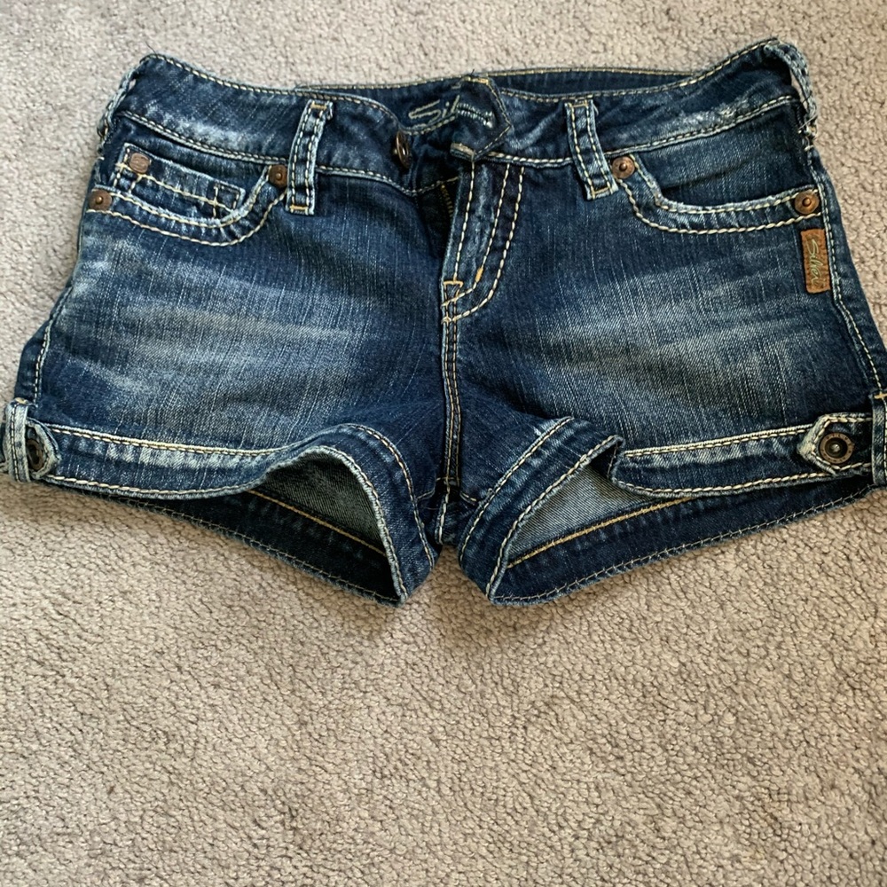 Silver shorts